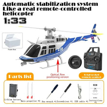 Load image into Gallery viewer, RC ERA C138 1:36 Remote Control Simulation RC Bell 206 Helicopter Altitude Hold 2.4g Genuine 6axis Gyro
