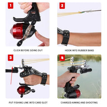 Load image into Gallery viewer, WILDHUNT Outdoor Shooting Fishing Slingshot Professional Hunting Big Powerful Laser Slingshot For Hunting Catapult Crossbow
