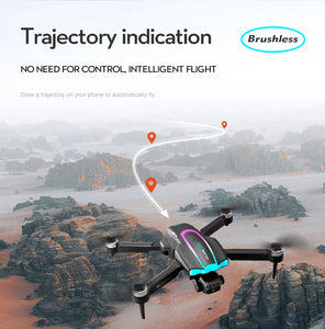 XT105 RC Drone Dual Camera Wifi Fpv Brushless 2 Engines