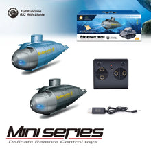 Load image into Gallery viewer, Rc Submarine Boat  Underwater Simulation Rechargeable Electric Toys
