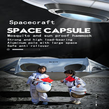 Load image into Gallery viewer, Portable Outdoor Space Capsule Mosquito Net Hammocks Anti-Rollover Double Travel Camping Sleeping Hanging Hammock Swing Tent
