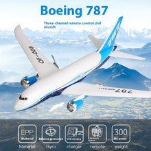 Load image into Gallery viewer, Qf008 Rc Plane Three Channel 787 Remote Control Aircraft Fixed Wing Foam Aircraft Glider Passenger Aircraft Model Children'S Toy
