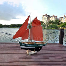 Load image into Gallery viewer, Remote Control  Dual-power Sailing Ship Model Gift
