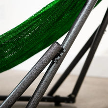 Load image into Gallery viewer, Hammock,Collapsible Steel Stand 450 lbs Capacity &amp; Carrying Case,Portable  Adjustable,Perfect for Camping Beach Summer Patio
