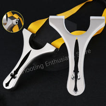 Load image into Gallery viewer, Stainless Steel Slingshot Powerful Hunting Slingshot Sword Shaped Outdoor Sports Self-defense Slingshot Crossbow
