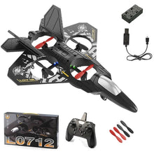 Load image into Gallery viewer, L0712 RC Plane 2.4G Remote Control Aircraft Gravity Sensing Helicopter Glider with Light EPP Foam Fighters for Boys Children
