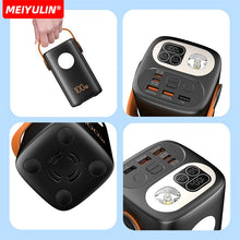 Load image into Gallery viewer, For Laptop Portable PD100W Power Bank Large Capacity 60000mAh External Battery Powerful Fast Charger For iPhone Outdoor Camping
