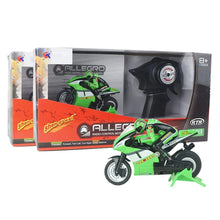 Load image into Gallery viewer, RC1:32 high-speed motor simulation shock absorber Race motorcycle charging 2.4Ghz Parent-child interactive boy's holiday toy

