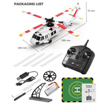 Load image into Gallery viewer, K270 Black Hawk UH-60L Brushless Optical Flow Altitude Hold Version 4-CH 4-Blade Aileronless Helicopter with 6-Axis Gyro
