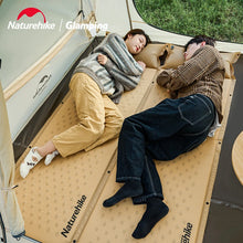 Load image into Gallery viewer, Naturehike Outdoor Sleeping Mat With Pillow Inflatable Tent Sleeping Pad Camping Foldable Portable Splicing Picnic Sleeping Mat
