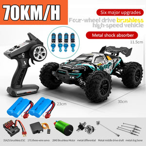 4x4 High Speed 75KM/H Remote Control Car with LED Headlight