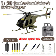 Load image into Gallery viewer, C189 1/28 RC Helicopter 6CH 6-axis Gyro Remote Control Model One-click Takeoff/landing 2.4G Transmitter Aircraft Kid Adult Toy
