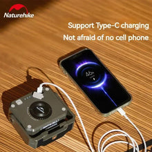 Load image into Gallery viewer, Naturehike Electric Portable Rechargeable Lamp Lantern Multifunctional Tools Outdoor Survival Waterproof Lumen Long Endurance
