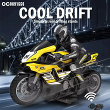 Load image into Gallery viewer, New 1:6 2.4G High Speed RC Motorcycles Toys Self-balancing standing stunt fancy electric racing drift remote control Motorcycle

