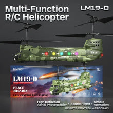 Load image into Gallery viewer, RC Helicopter LM19-D LED Lights 480P Camera Hd Aerial Photography 2.4g Remote Control Aircraft Model Toys for Boys Children Gift
