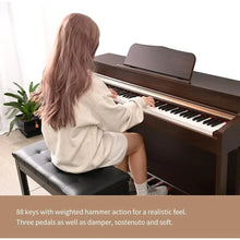 Load image into Gallery viewer, Digital Piano, 88 Key Full Weighted Keyboard Piano,Professional Acoustic Heavy Hammer Keyboard, Sustain Pedal, Digital Piano
