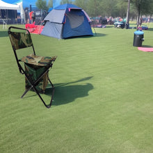 Load image into Gallery viewer, 1pc Outdoor Fishing Chair with Storage Bag Outdoor Folding Portable Beach Chair Camouflage Back Chair Lightweight Waterproof
