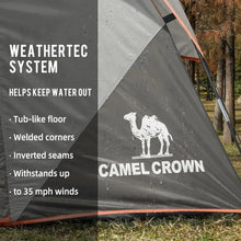 Load image into Gallery viewer, Tents for Camping 3/4/5/6 Person Tent Waterproof Easy Setup Backpacking Tents with Floor Mats Family Tent for Outdoor Hiking
