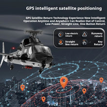 Load image into Gallery viewer, Flying Wolf Helicopter F02S Remote Control Model Aircraft Automatic Return GPS Intelligent Satellite Positioning Model Helicopte
