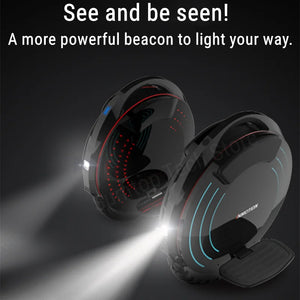 Original INMOTION V10F Electric Unicycle 40km/h Speed 84V 960Wh Battery 2000W Motor 70km Range with APP Smart EUC Monowheel