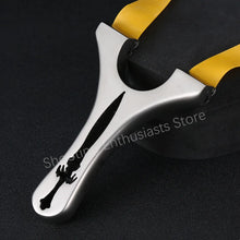 Load image into Gallery viewer, Stainless Steel Slingshot Powerful Hunting Slingshot Sword Shaped Outdoor Sports Self-defense Slingshot Crossbow
