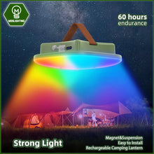 Load image into Gallery viewer, MOSLIGHTING Rechargeable Camping Lantern Mobile APP Connect Smart Tent Light Fishing Flashlight Night Maintenance Lighting LED
