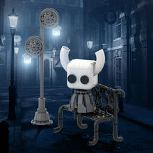 Load image into Gallery viewer, Hollow Knight Building Block Street Light Scene and Box Model Action Figure
