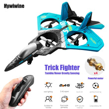 Load image into Gallery viewer, RC Airplane Remote Control Plane 2.4G Gravity Sensor Aircraft Tough Epp Glider
