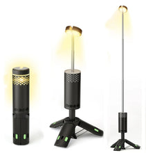 Load image into Gallery viewer, Outdoor Camping Lamp USB Type C Camp Light Telescopic for Adventure, Hiking, Camping, Live Streaming Telescoping LED Lantern
