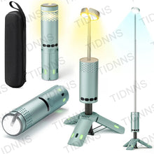 Load image into Gallery viewer, Telescopic Lantern 10000mAh Magnet Tripod Base Lightweight LED Adventure Hiking Fishing Tents Campsite Ambiance Camping Light
