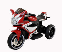 Load image into Gallery viewer, Plastic red 6V Kids Electric motorcycle/ Kids toys motorcycle/Kids electric car/electric ride on motorcycle
