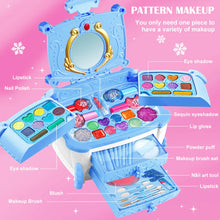 Load image into Gallery viewer, Kids Play Real Washable Makeup Kit Cosmetics Toys Gift
