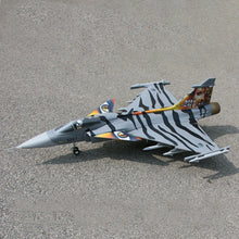 Load image into Gallery viewer, Flyfans 6CH Swedish Air Force/Czech Republic/Hungarian air force/NATO  Tiger JAS-39 Gripen 70mm RC EDF Jet KIT Model Airplane
