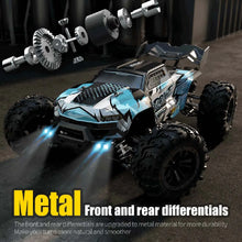 Load image into Gallery viewer, Teeggi 16101 /16102 PRO 1:16 High Speed RC Car With LED Light Drift 70KM/H 4WD RC Off-Road Car Monster Truck Toy For Kid Gifts
