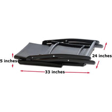 Load image into Gallery viewer, Heavy Duty Durable Adjustable Reclining Folding Chair Outdoor Indoor Garden Pool (1)
