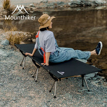 Load image into Gallery viewer, Mountainhiker Folding Bed Ultralight Camp Cot Portable Travel Camping Bed Outdoor Single Person Sleeping Bed Hiking Single Bed
