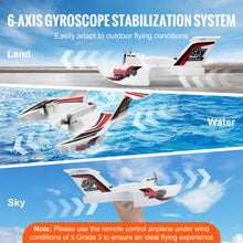 Load image into Gallery viewer, SucceBuy EPP Foam RC Plane 2.4G 3CH  Radio Control Aircraft Sea And Air RC Glider Water Land Flying Airplane Toys Gift For Boys
