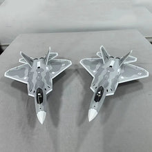 Load image into Gallery viewer, New 2025 Flyfans Model 64mm Ducted F-22 Raptor Fighter Metal Retractable Landing Gear And Fixed Wing Model Toy Gift
