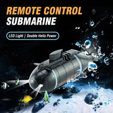 Load image into Gallery viewer, Remote Control Submarine with Led Simulation Model Radio-Controlled Nuclear
