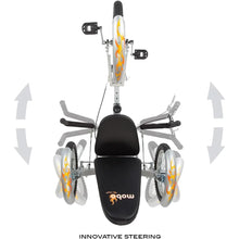 Load image into Gallery viewer, Triton Pro Adult Tricycle. Recumbent Trike. Adaptive 3-Wheel Bike
