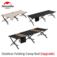 Load image into Gallery viewer, Naturehike Folding Camp Bed Cot Field Bed Outdoor Camping Hiking Sleeping Portable Bearing 150kg Backpacking Travel Single Bed
