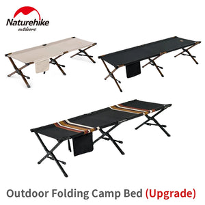 Naturehike Folding Camp Bed Cot Field Bed Outdoor Camping Hiking Sleeping Portable Bearing 150kg Backpacking Travel Single Bed