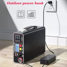 Load image into Gallery viewer, Portable Outdoor Camping Power Bank LED Display 220V 300W Home Emergency Charging Backup Lifepo4 Power System Charging Generator
