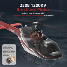 Load image into Gallery viewer, YXZNRC F08 Bell-206 1:27 Scale Altitude Hold Optical Flow Positioning Dual Brushless Motor RC Helicopter
