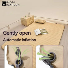 Load image into Gallery viewer, MOBI GARDEN Sponge Air Mattress 5cm Automatic Inflatable Sleeping Pad for Camping Outdoor Cushion Ultralight Folding Mat Pillow
