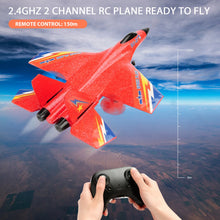 Load image into Gallery viewer, RC Plane SU-27 Aircraft Remote Control Helicopter 2.4G Airplane EPP Foam RC Vertical Plane Children Toys Gifts
