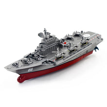 Load image into Gallery viewer, RC Battleship Cruiser Mini Children&#39;s Electric Charging Boy Water Toy Boat
