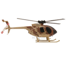 Load image into Gallery viewer, RC ERA C184 MD500 Scale 4CH Flybarless Optical Flow Gyro Stabilized RC Helicopter Remote Control Toys - Sand Yellow Livery
