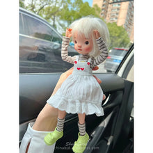 Load image into Gallery viewer, Big Head And Small Limbs Cartoon Image Resin Movable Joint Doll
