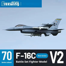 Load image into Gallery viewer, Freewing Rc 70mm Ducted Series F-16 "Warhawk" V2 Version Remote Control Space Model High Altitude Rapid Airplane Toy Gift
